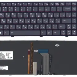 Клавіатура для ноутбука Lenovo IdeaPad (Y500) с подсветкой (Light), Black, (Black Frame) RU