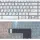 Клавиатура для ноутбука Sony (SF510) Silver, с подсветкой (Light), (No Frame), RU 1