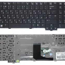 Клавіатура для ноутбука HP EliteBook (8740W) с указателем (Point Stick) Black, RU