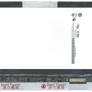 Матрица для планшета 10,1", Normal (стандарт), 40 pin (снизу справа), 1280x800, Светодиодная (LED), без креплений, глянцевая, AU Optronics (AUO), B101EVN02.0