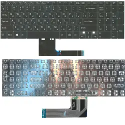 Клавиатура для ноутбука Sony (SF510) Black, с подсветкой (Light), (No Frame) RU