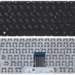 Клавиатура для ноутбука HP Pavilion x360 14-cd0000 Black, (No Frame) RU