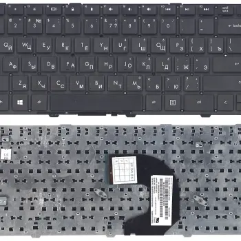 Клавиатура для ноутбука HP ProBook (4440S, 4441S) Black, (No Frame) RU