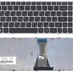 Клавиатура для ноутбука Lenovo IdeaPad (G50-70, G50-30), Black, (Gray Frame) RU