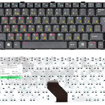 Клавіатура для ноутбука Benq Joybook (R55, R55E, R55EG, R65) Black, RU