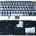 Клавиатура для ноутбука Dell XPS (15Z) с подсветкой (Light), Silver, (No Frame) RU/EN 1