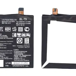 Аккумуляторная батарея для смартфона LG BL-T9 D820 Nexus 5 3.8V Black 2300mAh 8.74Wh