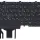 Клавіатура для ноутбука Dell Latitude (E5550) с подсветкой (Light), с указателем (Point Stick) Black, (No Frame), RU горизонтальный Enter 2