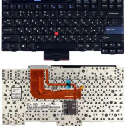 Клавиатура для ноутбука Lenovo ThinkPad (X300, X301) с указателем (Point Stick) Black, RU