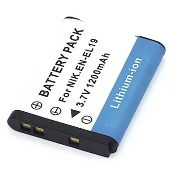 Акумуляторна батарея для фотоаппарата Nikon (EN-EL19) Coolpix A100 3.7V 2000mAh Li-ion