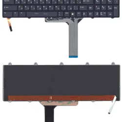 Клавиатура для ноутбука MSI (GE60, GE70, GT70) с подсветкой 7 цветов (Light) Black, (Black Frame) RU