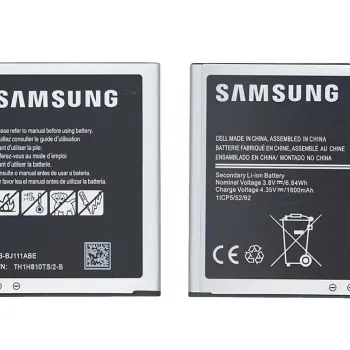 Акумуляторна батарея для смартфону Samsung EB-BJ111ABE Galaxy J1 Ace, J1 Ace Neo 3.8V Black 1800mAh 6.84Wh