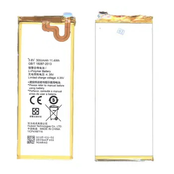 Акумуляторна батарея для смартфону Huawei HB3738B8EBC Ascend G7 3.8V White 3000mAh 11.4Wh