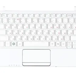 Клавиатура для ноутбука Samsung (N210) White, (White TopCase), RU