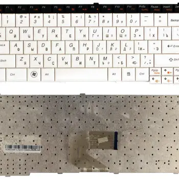 Клавиатура для ноутбука Lenovo IdeaPad (S10-3T) White, RU