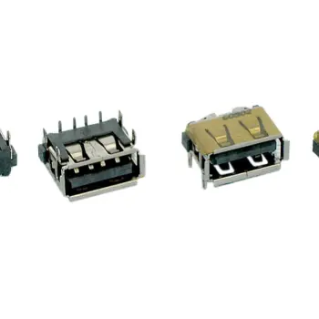 Роз'єм для ноутбука USB №17. Роз'єм USB Type A. Нанесена маркировка 60502