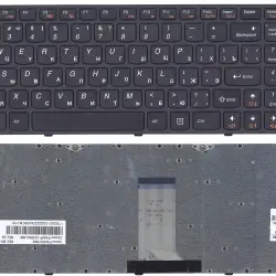 Клавиатура для ноутбука Lenovo IdeaPad (B5400, M5400) Black, (Black Frame), RU