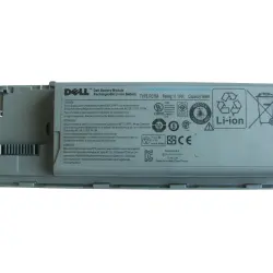 Аккумуляторная батарея для ноутбука Dell PC764 Latitude D620 11.1V Silver 5200mAh Orig
