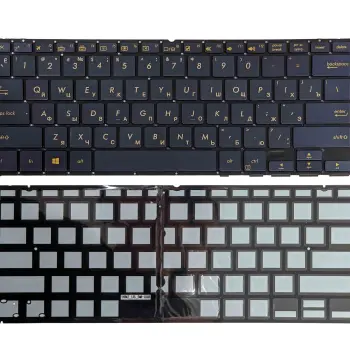 Клавиатура для ноутбука Asus ZenBook Flip S UX370UA Black, (No Frame) RU