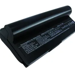 Усиленная аккумуляторная батарея для ноутбука Asus AL22-901 EEE PC 901 7.4V Black 10400mAh OEM