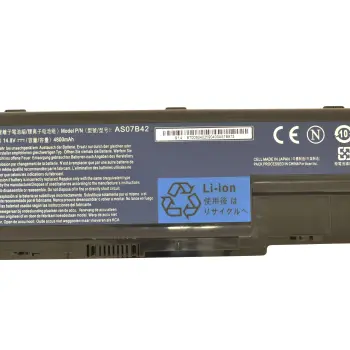Аккумуляторная батарея для ноутбука Acer AS07B42 Aspire 5315 14.8V Black 4800mAh Orig