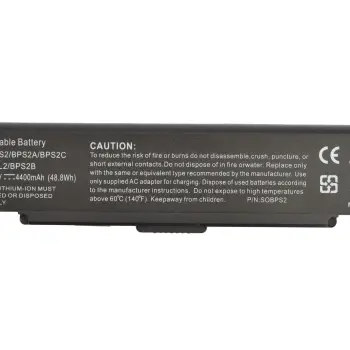 Аккумуляторная батарея для ноутбука Sony VAIO VGP-BPS2C VGN-FE 11.1V Black 4400mAh OEM