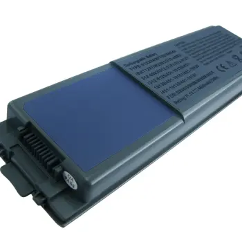 Посилена акумуляторна батарея для ноутбука Dell 8N544 Latitude D800 11.1V Grey 6600mAh OEM