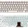 Клавіатура для ноутбука Asus (U1, U1E, U1F, U2, U2E) Silver, RU 1