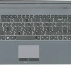 Клавиатура для ноутбука Samsung (RC720) Black, (Gray TopCase), RU