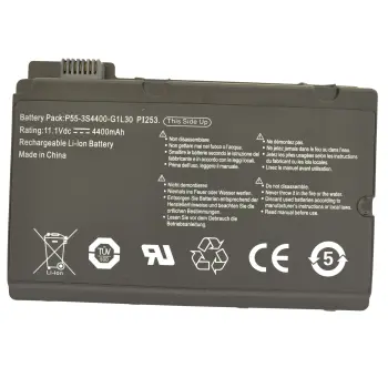 Акумуляторна батарея для ноутбука Fujitsu-Siemens P55-3S4400-G1L30 Amilo Pi3525 11.1V Black 4400mAh OEM