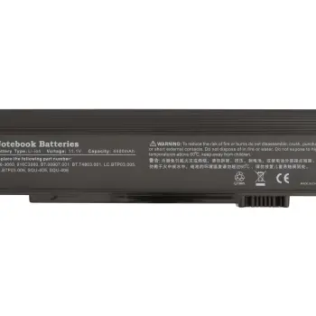 Акумуляторна батарея для ноутбука Acer TravelMate: 3200, 3201, 3202, 3203, 3204, 3205, C200, C210, C203ETCi, C204Tmi, C213Tmi, C215TMi 11.1V Black 4400mAh OEM
