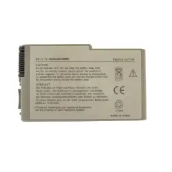 Аккумуляторная батарея для ноутбука Dell BAT1194 Latitude D600 11.1V Grey 5200mAh OEM