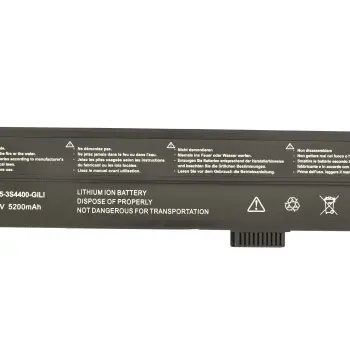 Акумуляторна батарея для ноутбука Fujitsu-Siemens 255-3S4400-G1L1 Amilo M1405 10.8V Black 5200mAh OEM