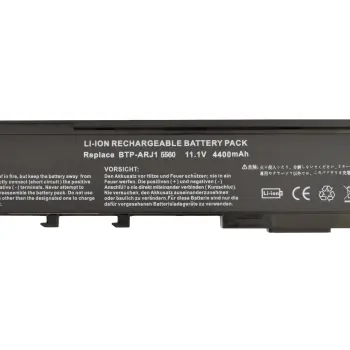 Аккумуляторная батарея для ноутбука Acer BTP-ANJ1 Aspire 3620 11.1V Black 5200mAh OEM