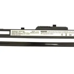 Акумуляторна батарея для ноутбука MSI BTY-S12 Wind U100 11.1V Black 5200mAh OEM
