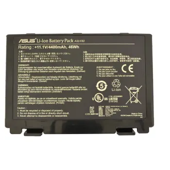 Аккумуляторная батарея для ноутбука Asus A32-F82 F52 11.1V Black 4400mAh Orig