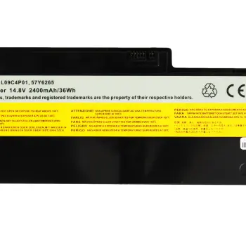 Аккумуляторная батарея для ноутбука Lenovo-IBM L09C4P01 IdeaPad U350 14.8V Black 2400mAh OEM
