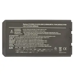 Аккумуляторная батарея для ноутбука Dell M5701 Inspiron 1000 14.8V Black 4400mAh OEM