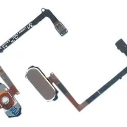 Кнопка HOME в сборе с механизмом и шлейфом для Samsung Galaxy S6 SM-G920F золотая