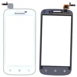 Тачскрін (Сенсорне скло) для смартфону Lenovo A760 білий