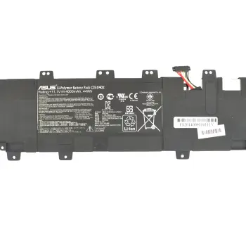 Акумуляторна батарея для ноутбука Asus C31-X402 VivoBook S300CA 11.1V Black 4000mAh Orig