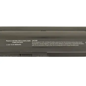 Усиленная аккумуляторная батарея для ноутбука HP Compaq HSTNN-IB79 DV6 11.1V Black 6600mAh OEM