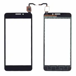 Тачскрін (Сенсорне скло) для смартфону Alcatel Idol X 6040D чорне