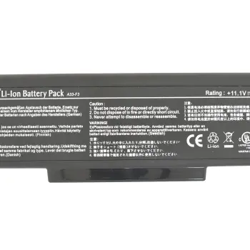Усиленная аккумуляторная батарея для ноутбука Asus A33-F3 A9 11.1V Black 7200mAh Orig