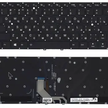 Клавіатура для ноутбука Lenovo (920-13IKB) Black с подсветкой (Light), (No Frame) RU