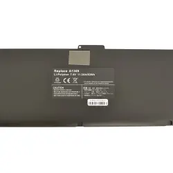 Усиленная аккумуляторная батарея для ноутбука Apple A1309 MacBook Pro 17 7.4V Black 11200mAh OEM