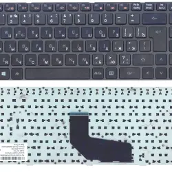 Клавіатура для ноутбука DNS (0155959, 0158645) Quanta TWH (K580S) Black, Black Frame RU