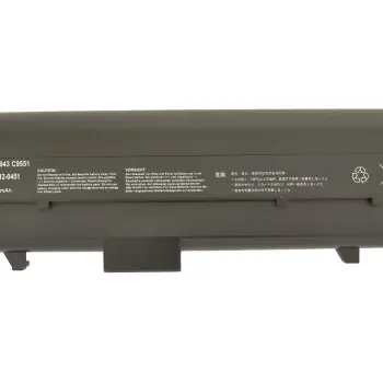 Усиленная аккумуляторная батарея для ноутбука Dell Y9943 Inspiron 640m 11.1V Black 7800mAh OEM