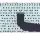 Клавіатура для ноутбука DNS (0155959, 0158645) Quanta TWH (K580S) Black, Black Frame RU 2