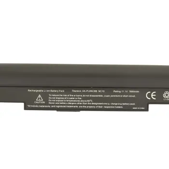 Посилена акумуляторна батарея для ноутбука Samsung AA-PB6NC6W NC10 11.1V Black 7800mAh OEM